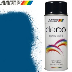 MOTIP DECO spray bleu acier 400 ml