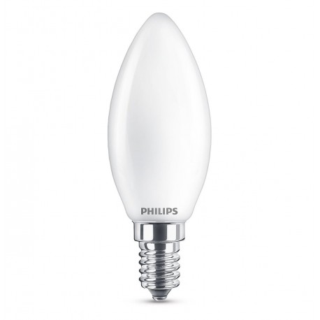 Ampoule Flamme LED PHILIPS E14 Mate ~40W CW 