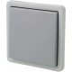 Interrupteur bipolaire NIKO Hydro gris