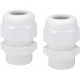 2 Presse-étoupe M20 NIKO Hydro blanc