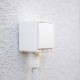 Interrupteur va-et-vient NIKO Hydro blanc