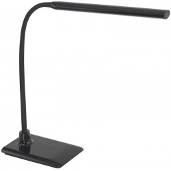 LAORA Lampe de bureau LED noire