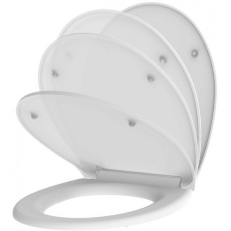 Siège WC ALLIBERT Dolceo blanc mat