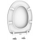Siège WC ALLIBERT Dolceo blanc mat