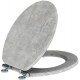 Siège WC ALLIBERT Naturo Béton