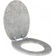 Siège WC ALLIBERT Naturo Béton