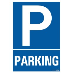 Pictogramme PVC "Parking" 23x33cm
