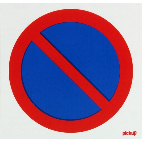 Pictogramme Defense De Stationner 10x10cm