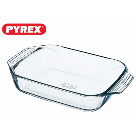 Pyrex Plat de cuisson rectangulaire en verre Pyrex et Commentaires