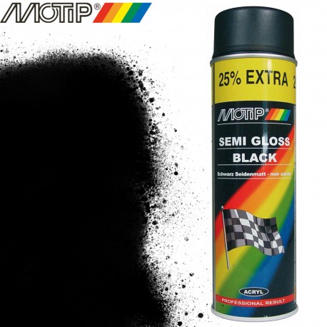 MOTIP AUTO spray noir satin 500 ml
