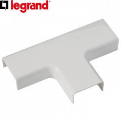 Raccord T pour goulotte DLP 20x12,5 blanc