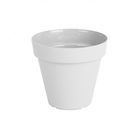 Pot rond CAPRI 18 blanc