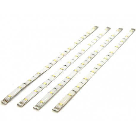 Strip LED IP44 blanc chaud 4x30cm