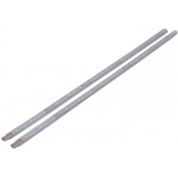 Baguettes LED blanc chaud 2x40cm