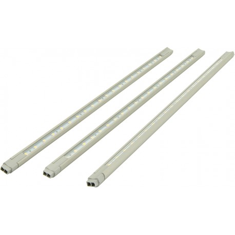 Rail LED blanc chaud 3x39cm
