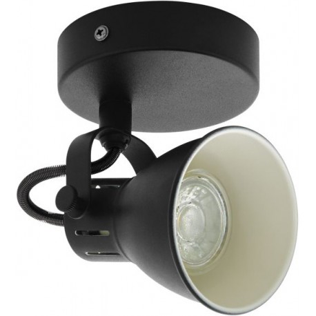 SERAS Spot simple LED noir mat