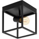 SILENTINA plafonnier 1 spot noir