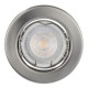 CANIS Spot encastré GU10 4000K acier brossé
