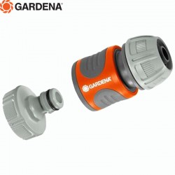 Gardena Raccord de Tuyau d'Arrosage Premium - 13-15 mm (1/2-5/8