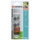 GARDENA Set raccord  13-15 mm (1/2" - 5/8") + 26,5mm (G 3/4")