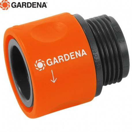 Gardena Raccord d'arrosage aquastop pour tuyau Ø 19 mm