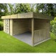 Abri de jardin ARHUS imprégné