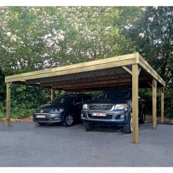 Carports en bois BUZENOL