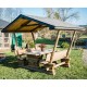 Ensemble 4 saisons 300cm toiture shingles