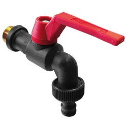 Robinet antigel 1/2" manette rouge