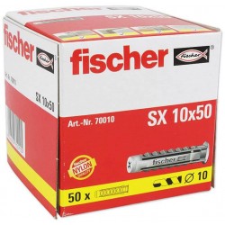 Chevilles FISCHER SX10 50pcs