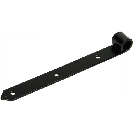 Charnière de volet noire 25cm