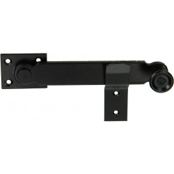 Fermeture barrière à bascule noir 16cm