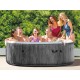 Jacuzzi gonflable INTEX PureSpa Greywood