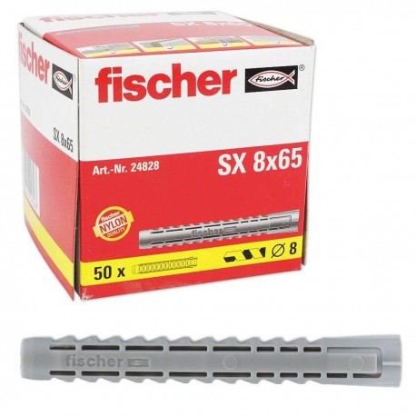 Chevilles longues FISCHER SX8L 50pcs
