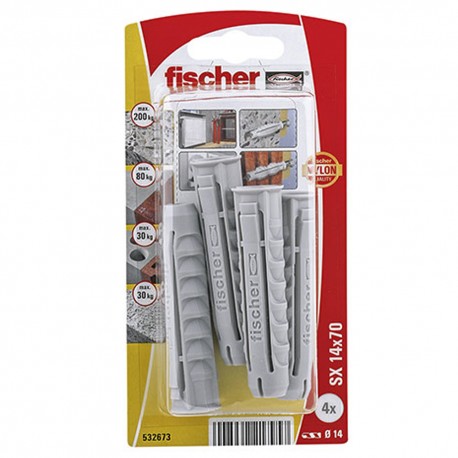 Chevilles FISCHER SX14 K 4 pcs