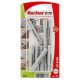 Chevilles FISCHER UX 8x50 et vis 10 pcs