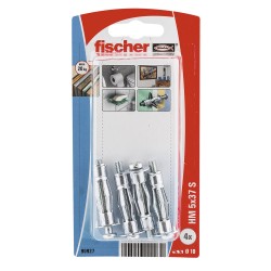 Chevilles FISCHER UX 6x35 et crochets 67mm 4 pcs