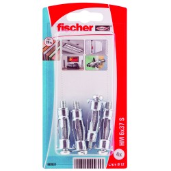 Chevilles métalliques FISCHER HM6x37 SK 4 pcs