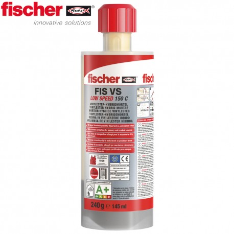 Set de fixation par injection FISCHER VS 1150 CK 145ml