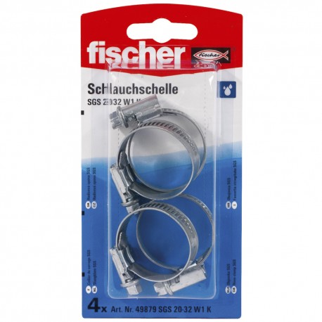 Colliers de serrage FISCHER 20-32 mm 4pcs