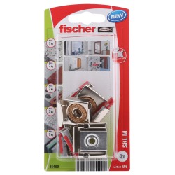 Kit de fixation pour miroir FISCHER 4 pcs