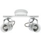 AGNES Barre 2 spots LED Blanc