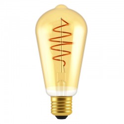 Ampoule VINTAGE cône LED filament