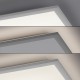 FLAT2  plafonnier LED 100x25 cm