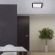 FLAT NOIR plafonnier LED 30x30cm