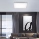 CANVAS BLANC plafonnier LED 45x45cm