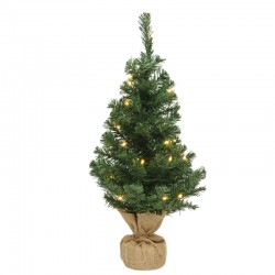 Mini sapin impérial pré illuminé 75 cm