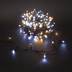 Guirlande DUOLIGHT 20 mètres 250 LEDs chaud/froid