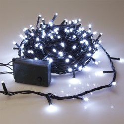 Guirlande SPARKLELIGHT 20 mètres 300 LEDs blanc froid