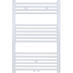 Radiateur sèche-serviette H100x50cm blanc